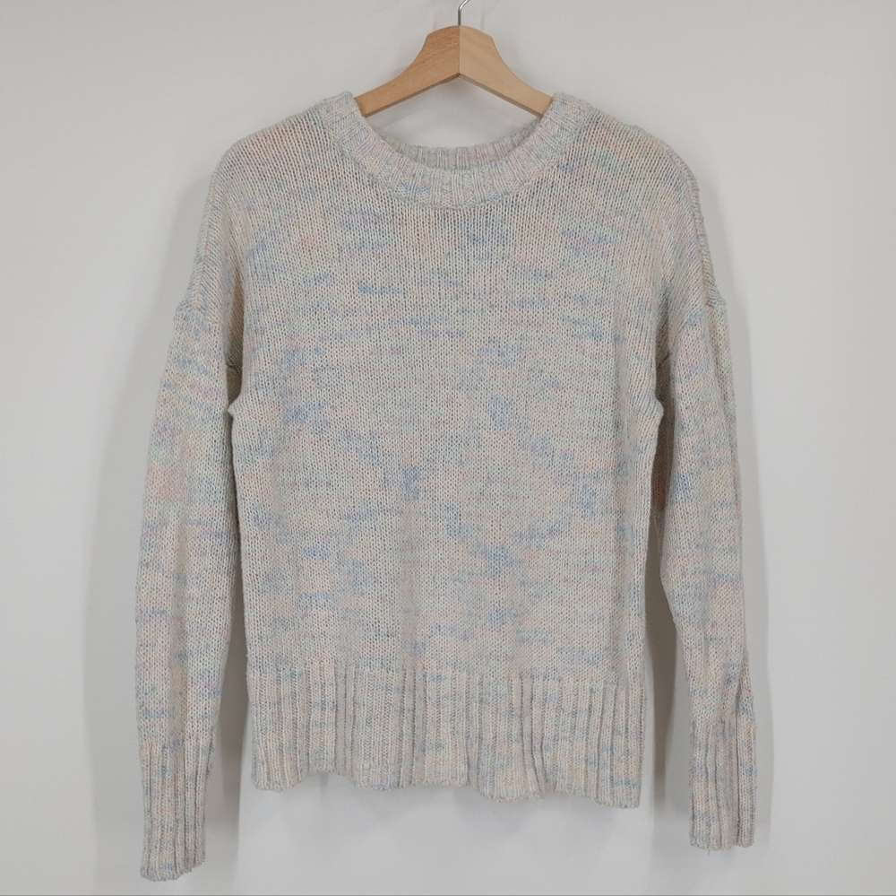 Something Navy Pastel Knit Sweater